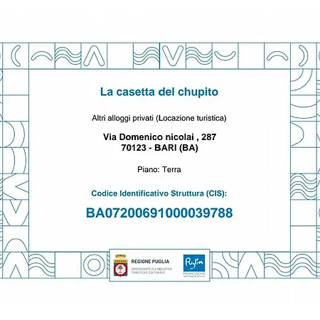 La Casetta Del Chupito Apartment *
